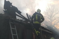 Білогірський район: рятувальники ліквідували пожежу господарської споруди житлового сектору