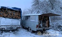 В Олешківському районі правоохоронці викрили лісових браконьєрів, які завдали державі збитків на суму понад 100 тисяч гривен