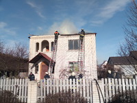 Баришівський район: рятувальники ліквідували загорання житлового будинку