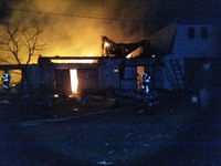 Житомирський район: ліквідовано пожежу на території гаражного кооперативу