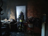 Лиманський район: в результаті пожежі загинув літній чоловік