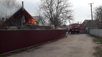 Рокитнянський район: рятувальники ліквідували загорання житлового будинку
