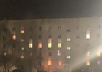 Оржицький район: під час гасіння пожежі в квартирі вогнеборці врятували 2 людей