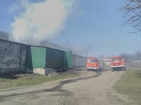Катеринопільський район: рятувальники ліквідовують пожежу вугілля