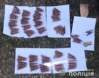 Поліція вилучила у жителя Камінь-Каширського району понад 100 набоїв до вогнепальної зброї