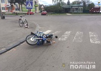 На Березнівщині поліцейські розслідують автопригоди, у яких травмувалися двоє мотоциклістів