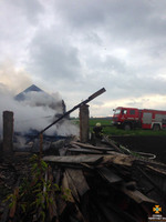 Зборівський район: до ліквідації пожежі було залучено 11 рятувальників