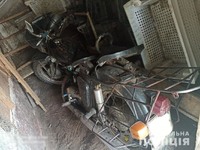 Поліцейські Бобровицького району оперативно розкрили викрадення мотоциклу