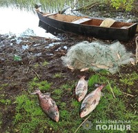 У Ямпільському районі поліція затримали браконьєрів-рибалок