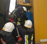 На Вінниччині рятувальники ліквідували наслідки дорожньо-транспортної пригоди