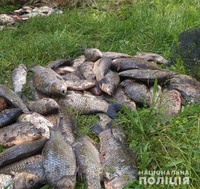 Водні поліцейські Кременчуцького відділу поліції спільно з рибоохороною виявили рибалку-порушника у Кобеляцькому районі 