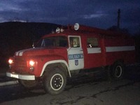 Дрогобицький район: під час пожежі в автомоблі «Газель» водій отримав опіки