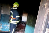 Новомосковський район: ліквідовано пожежу у будинку, що не експлуатується