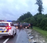 На Львівщині поліцейські розслідують обставини загибелі водія «Volkswagen» внаслідок ДТП