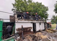 Монастирищенський район: рятувальники ліквідували пожежу надвірної споруди 