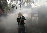 Шишацький район: рятувальники ліквідували пожежу в господарчій будівлі