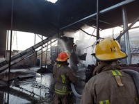 Одеська область: рятувальники ліквідували загорання у складському приміщенні відкритого типу