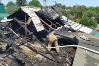 Харківський район: рятувальники ліквідували пожежу у магазині