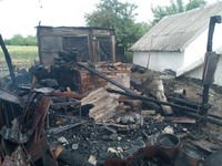 Запорізька область: під час пожежі травмувалася 86-річна жінка