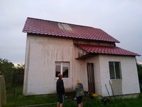 Бородянський район: блискавка влучила у будинок, загоряння ліквідували
