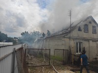 Лисянський район: фахівці ДСНС ліквідували пожежу у житловому будинку 