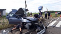 Хорошівський район: рятувальники деблокували травмованого водія із понівеченої автівки