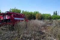 Криворізький район: вогнеборці ліквідували займання сухої рослинності