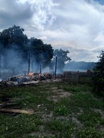 Черняхівський район: рятувальники ліквідували загоряння сінника