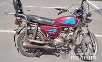 Кілійські поліцейські викрили підозрюваного у незаконному заволодінні мотоциклом