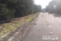 У Рокитнівському районі внаслідок ДТП загинув мотоцикліст