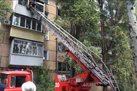 Апостолівський район: співробітники Служби порятунку «101» ліквідували пожежу у двокімнатній квартирі