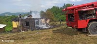 вогнеборці ліквідували пожежу житлового будинку в селі Баня-Березів