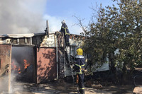 Новомосковський район: вогнеборці ліквідували пожежу на території приватного домоволодіння