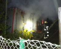 Фастівський район: ліквідовано загорання дачного будинку та металевого вагончику