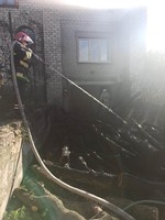 Нововоронцовські рятувальники ліквідували пожежу у приватному домоволодінні