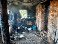 Запорізька область: під час пожежі загинув 69-річний власник будинку