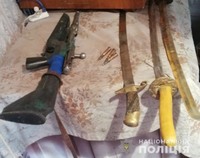 Поліція у жителя Київщини вилучила незаконну колекцію зброї