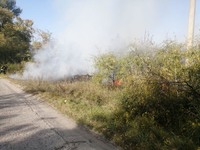 Бориспільський район: рятувальники ліквідували загорання трав’яного настилу