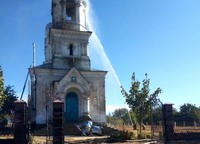 Савранський район: рятувальники ліквідували загоряння куполу сільської церкви