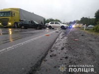 Поліція розслідує обставини ДТП на Мукачівщині за участю трьох автомобілів