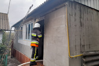 Городоцький район: під час ліквідації пожежі в житловому будинку вогнеборці виявили тіло чоловіка
