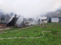 Мурованокуриловецький район: рятувальники ліквідували пожежу в житловому будинку
