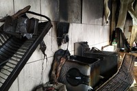 Дергачівський район: через коротке замкнення електромережі трапилась пожежа у кафе