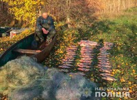 У Кобеляцькому районі у рибалки-порушника вилучили риби на понад 9 тисяч гривень