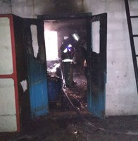 Бердянський район: рятувальники ліквідували пожежу на території приватного підприємства