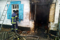 Верхньодніпровський район: під час ліквідації пожежі врятовано жінку