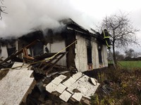 Хорольський район: на місці пожежі у житловому будинку виявлено загиблого власника