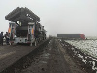 У Новоархангельському районі для буксирування вантажівки було залучено важку інженерну техніку У ДСНС в області