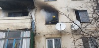 Бериславські рятувальники ліквідували пожежу в квартирі в смт Козацьке