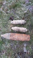 Попільнянський район: групою піротехнічних робіт знищено 4 артилерійські снаряди часів минулих війн, виявлені у лісах